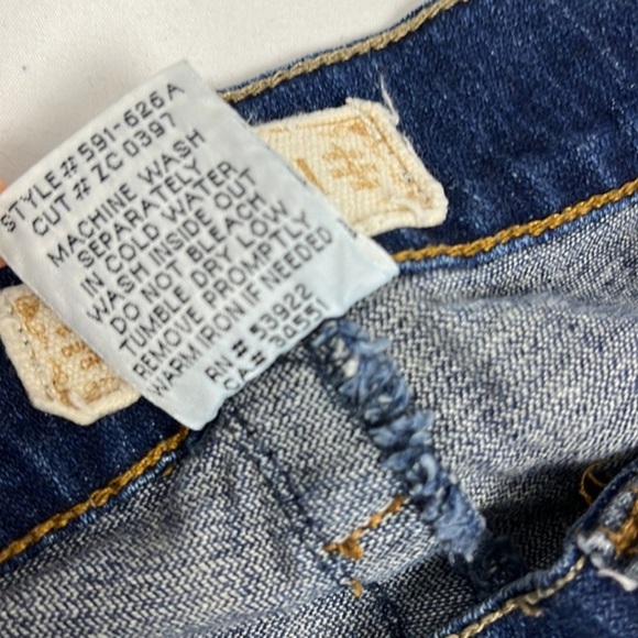 Z Cavaricci Jeans Vintage Denim Women's Bootcut Low Rise Pants Size 5 - Picture 14 of 14